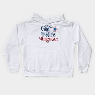 God Bless America Kids Hoodie